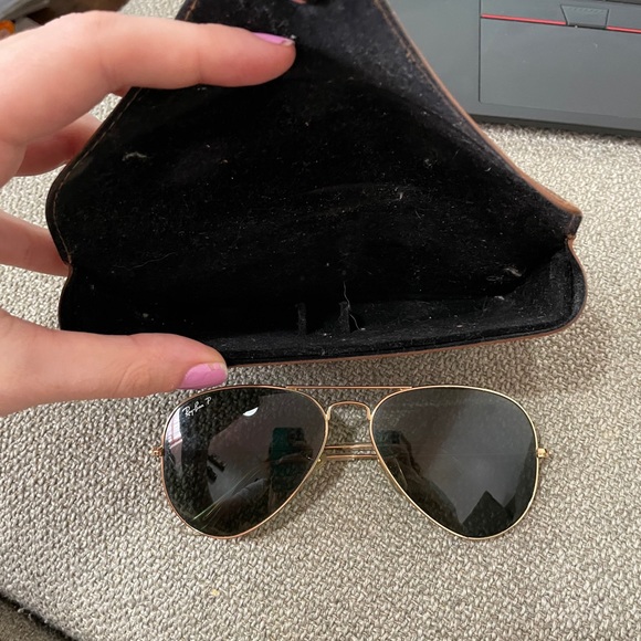 Ray-Ban Aviator Classic Sunglasses POLARIZED - Picture 9 of 9